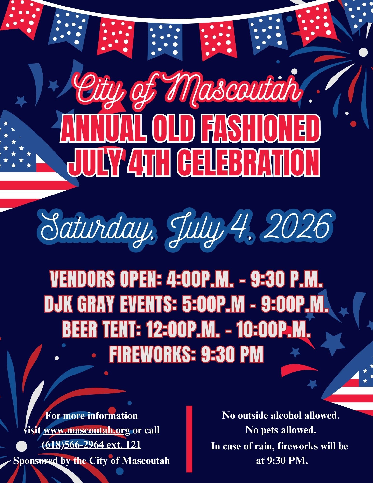 City Of Mascoutah Annual Old Fashioned July 4th Celebration 